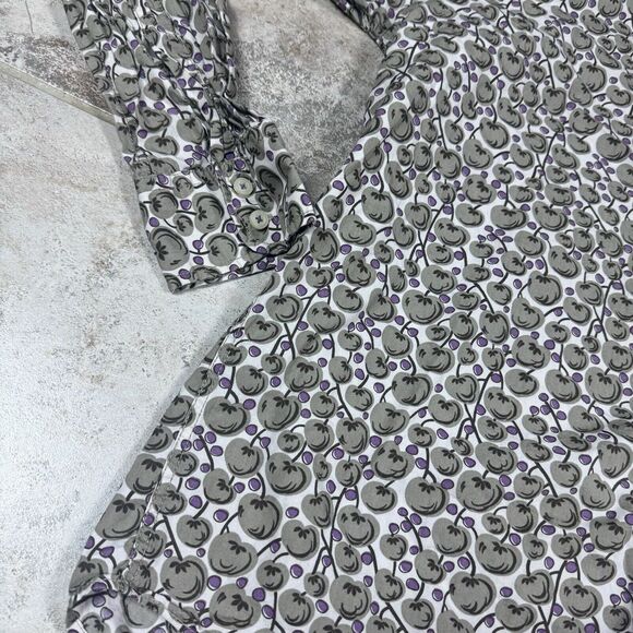 Boden Shirt Mens Large All Over Print Long Sleeve Casual Button Up - Picture 3 of 10